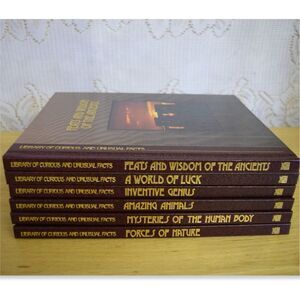 Time Life Books Library of Curious & Unusual Facts Series Set of 6 1990s Mystery